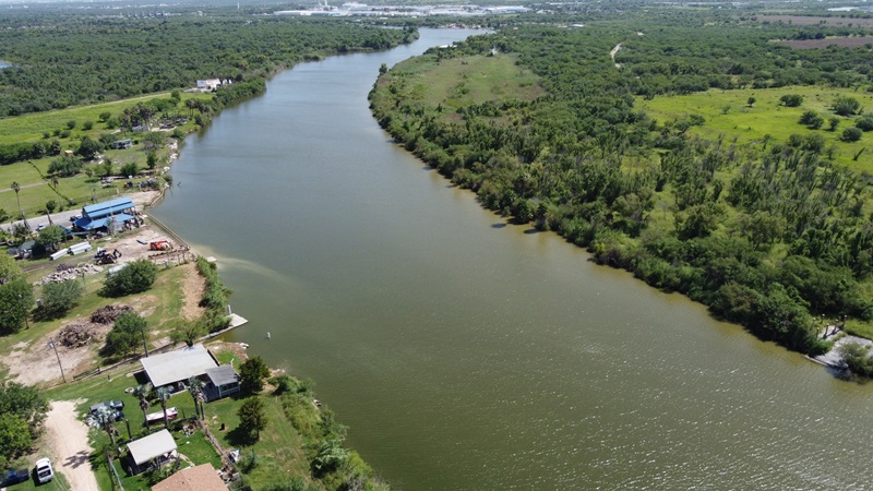 The Rio Grande in Hidalgo County