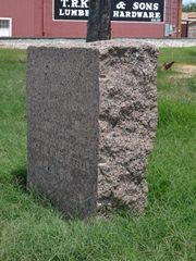Marker #112 right front