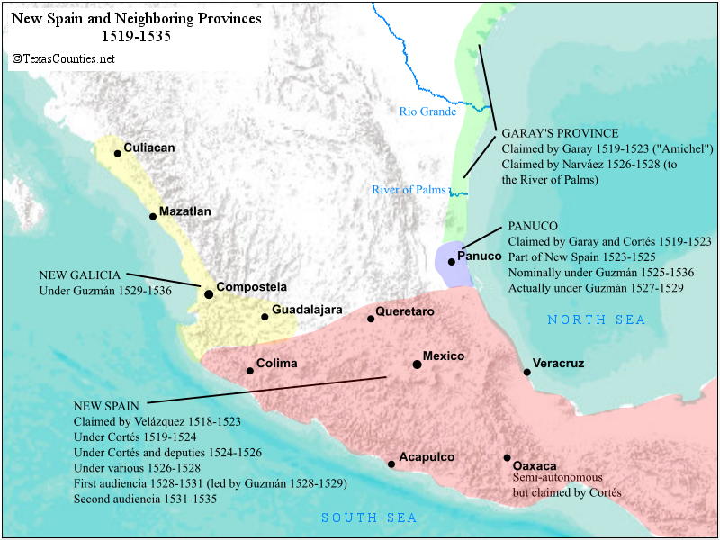 New Spain 1519-1535
