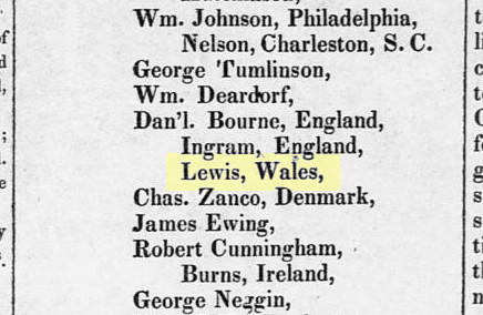 James Lewis on the Telegraph casualty list
